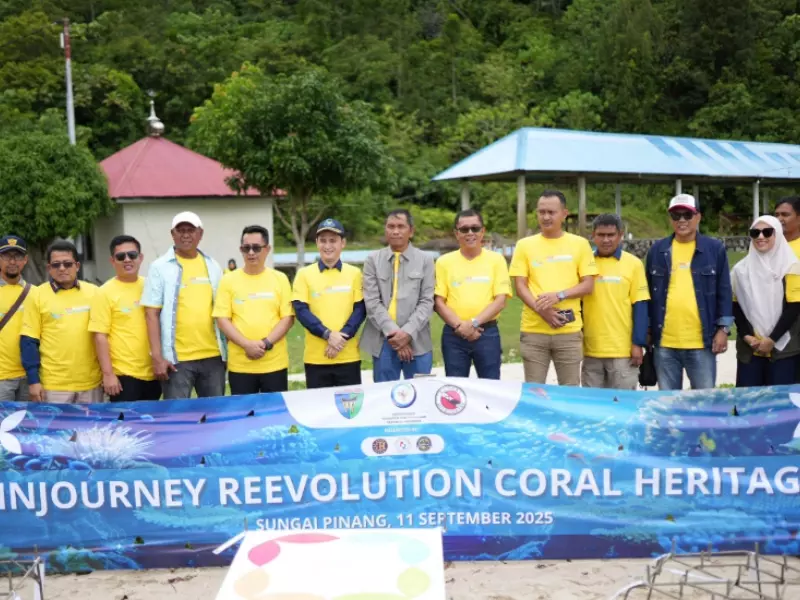 Apindo BIM Dorong Perbaikan Terumbu Karang di Kawasan Perairan Mandeh Apindo BIM Dorong Perbaikan Terumbu Karang di Kawasan Perairan Mandeh