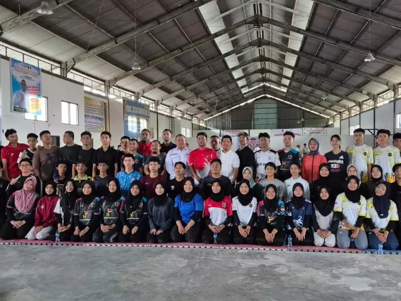 Hadapi Porprov Sumbar, Puluhan Atlet Taekwondo Kota Padang Ikuti TC