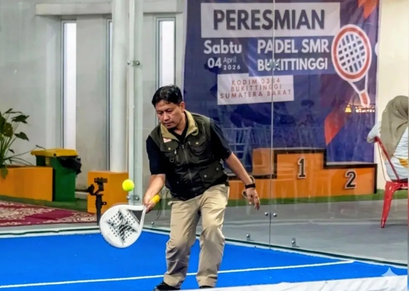 Bukittinggi Punya Lapangan Padel, Perkuat Posisi jadi Daerah Sport Tourism