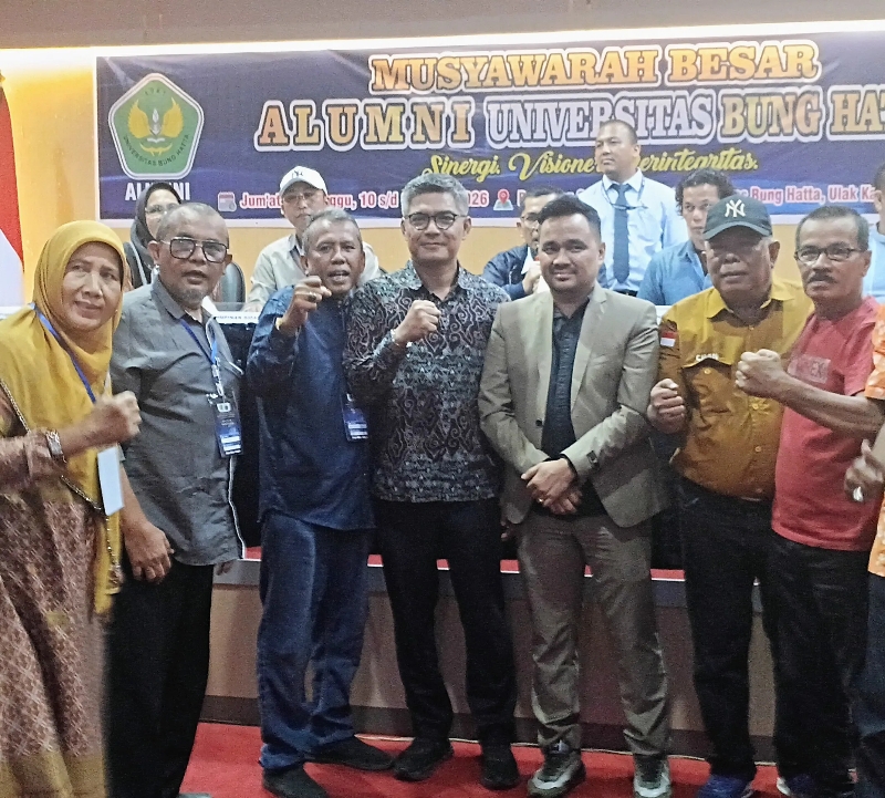 Mardiansyah Ketum Alumni UBH, Pemilihan Secara Musyawarah