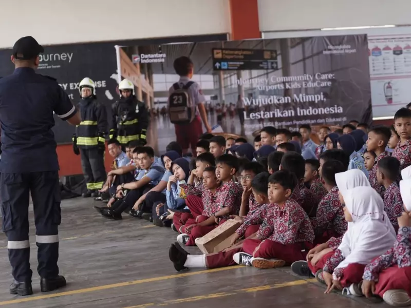 Ratusan Siswa Sekolah “Serbu” Bandara, Pihak BIM Klaim Sedang Jalankan Program Injourney Ratusan Siswa Sekolah "Serbu" Bandara, Pihak BIM Klaim Sedang Jalankan Program Injourney