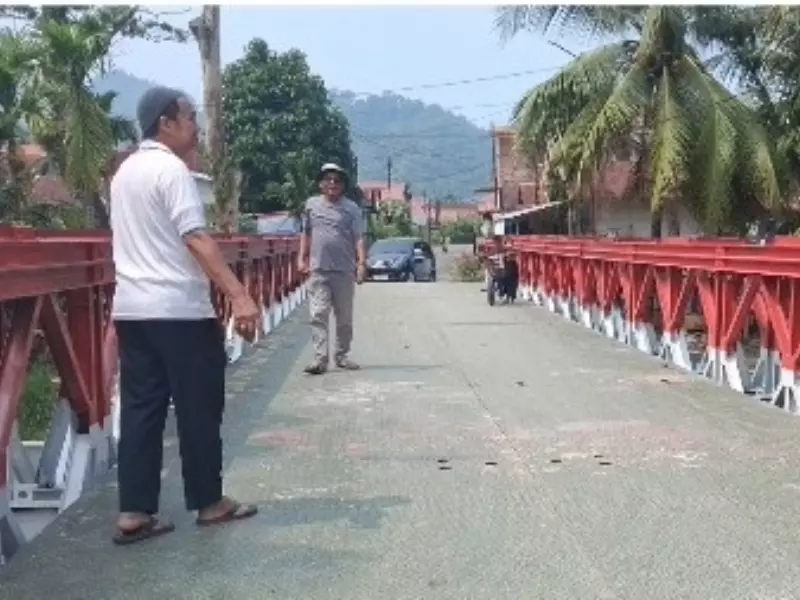 Jembatan Sungai Jirak Padang Resmi Dibuka, Akses Warga Kembali Lancar Jembatan Sungai Jirak Padang Resmi Dibuka, Akses Warga Kembali Lancar
